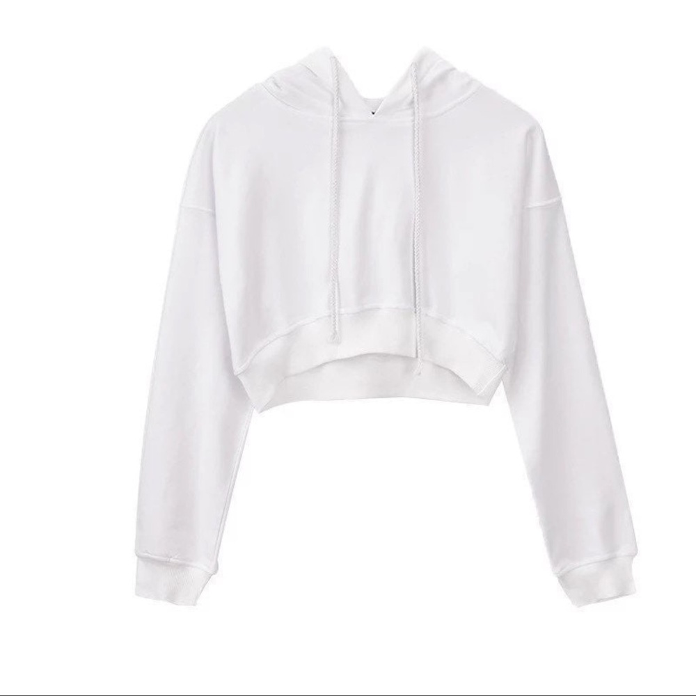 Crop top hoodie